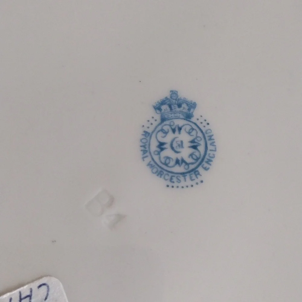 Royal Worcester England 1911 Plate